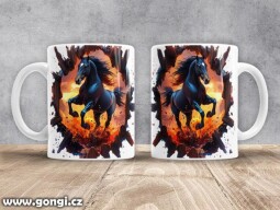 Hrnek - 0381 - Kůň v běhu 01